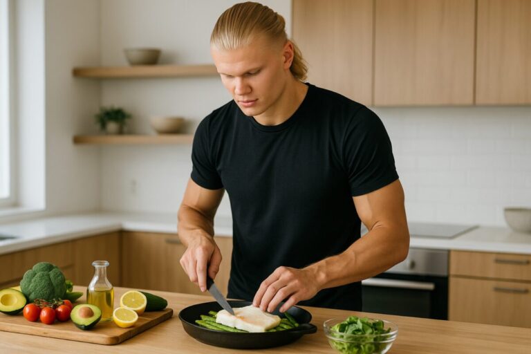 El futbolista Haaland promueve el pescado noruego por sus beneficios nutricionales y sostenibilidad