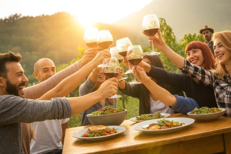 Fotografía editorial de un tasting table en Baja California que refleja el legado farm to table