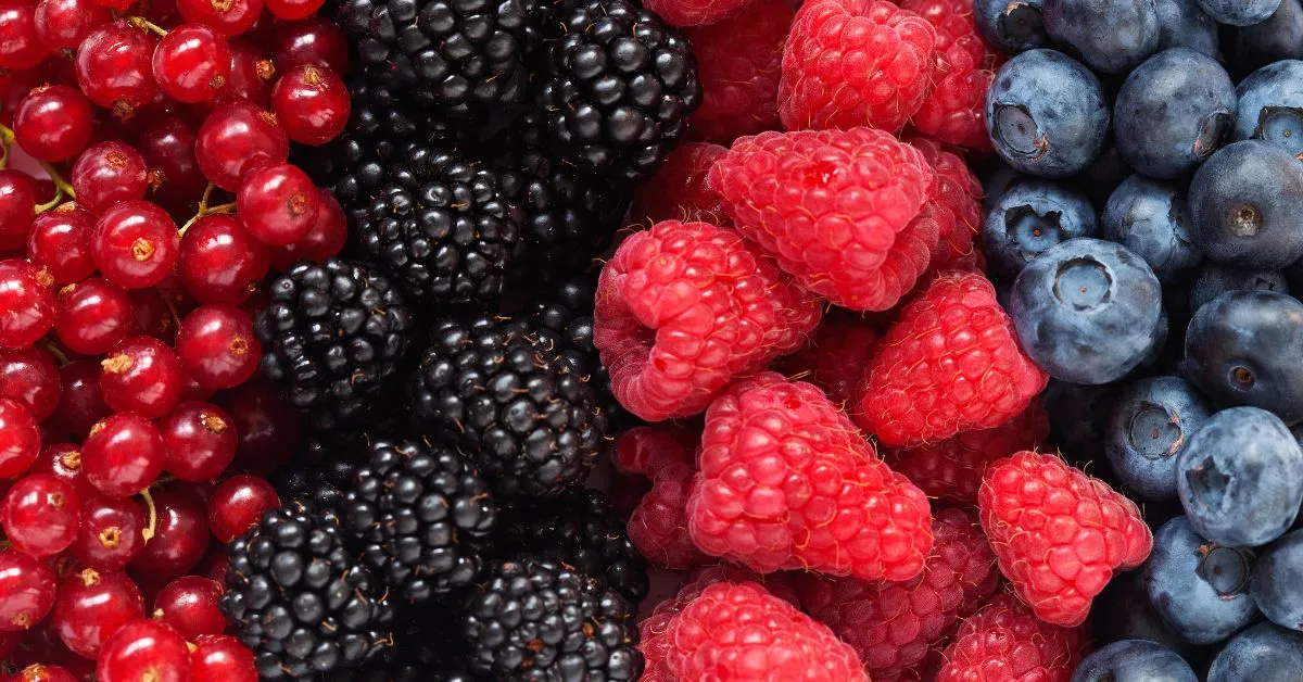 Brócoli, frutos rojos, aceite de oliva y semillas de lino como alimentos que apoyan el equilibrio hormonal en mujeres mayores de 40