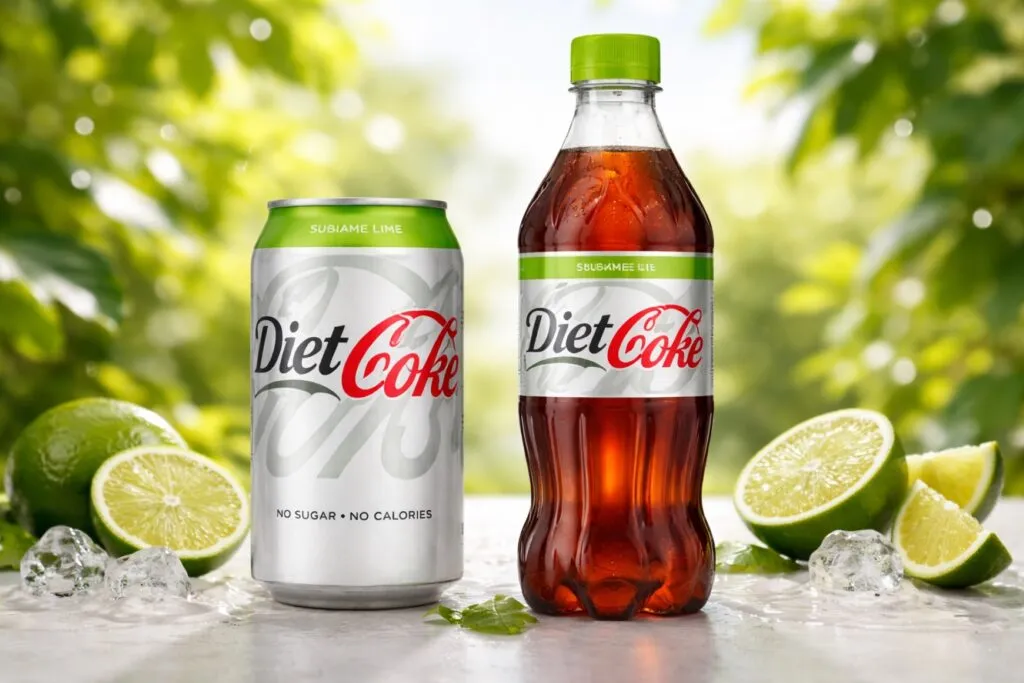 Diet Coke sabor limón sin azúcar y sin calorías, relanzamiento en Reino Unido en múltiples formatos