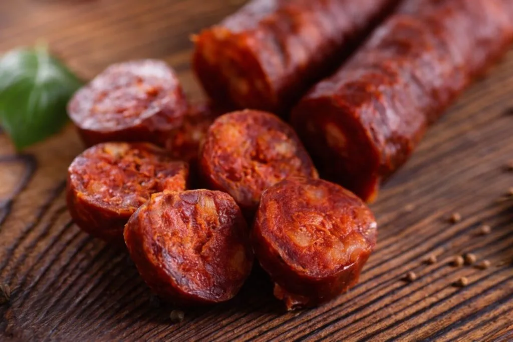 Chorizo artesanal de Logroño con proceso tradicional y alto valor nutricional equilibrado