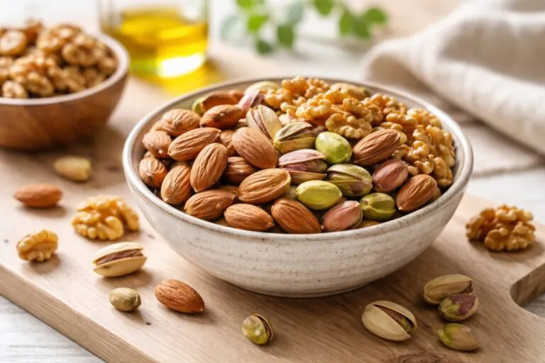 Frutos secos para el corazón ayudan a reducir colesterol y mejorar salud cardiovascular