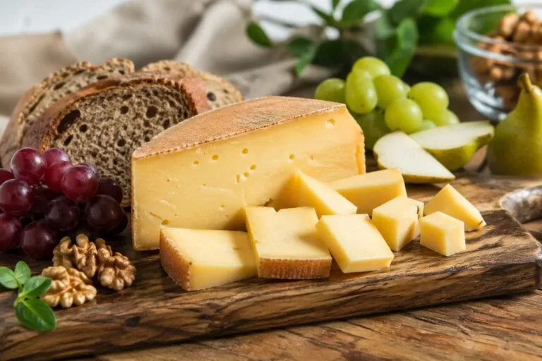 queso Gruyere AOP con proteínas y calcio en dieta equilibrada