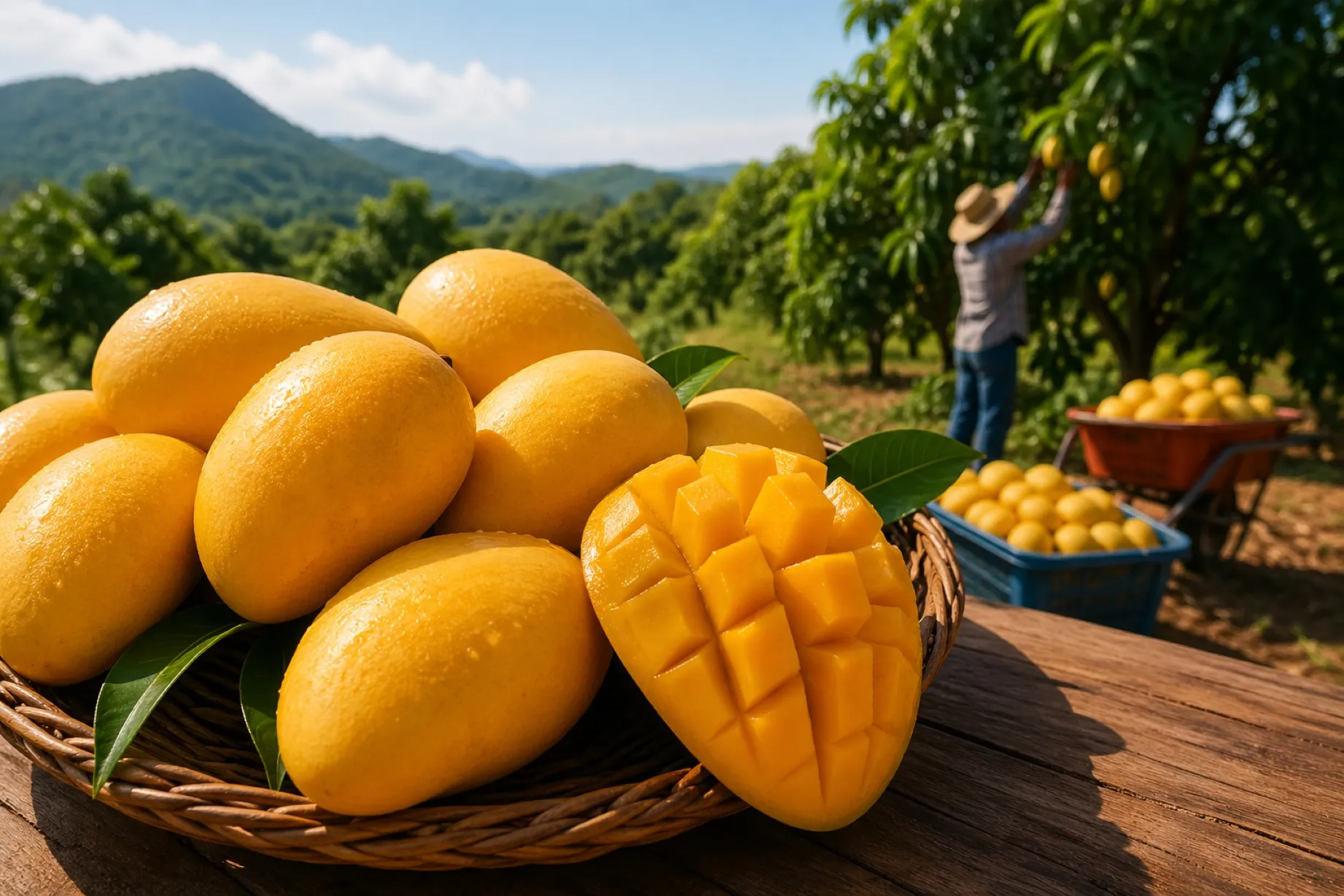 Mango Ataulfo en México aporta vitaminas fibra y antioxidantes en producción del Soconusco