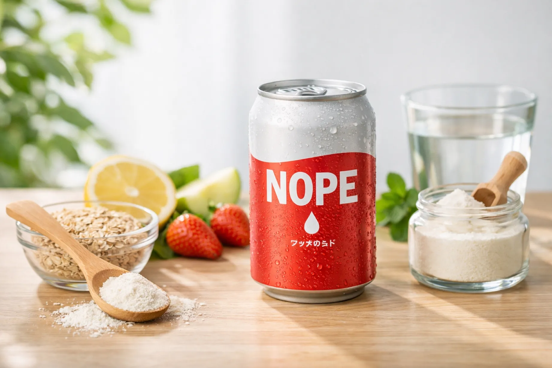 Suntory Nope soda con fibra soluble para reducir absorción de grasas y mejorar salud digestiva