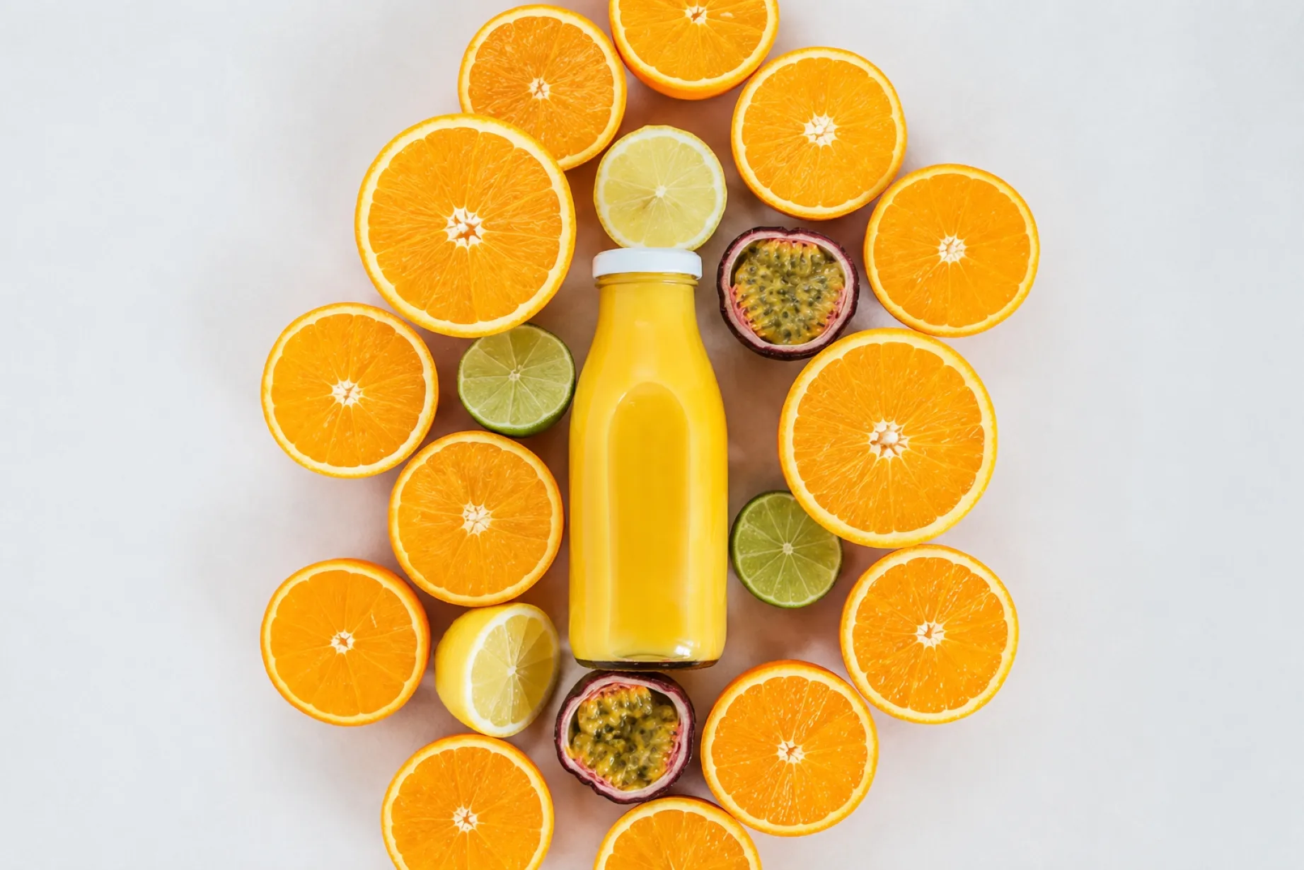 desayuno saludable con fruta fresca y alternativas al jugo de naranja con menos azúcar