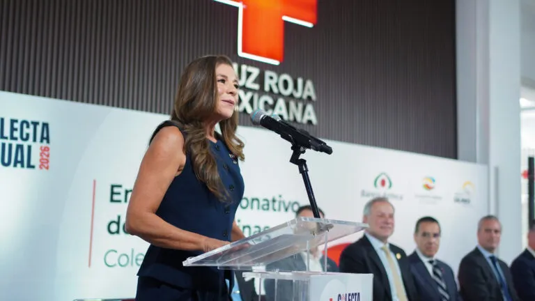 Banco Azteca financia la nueva estrategia permanente de Cruz Roja