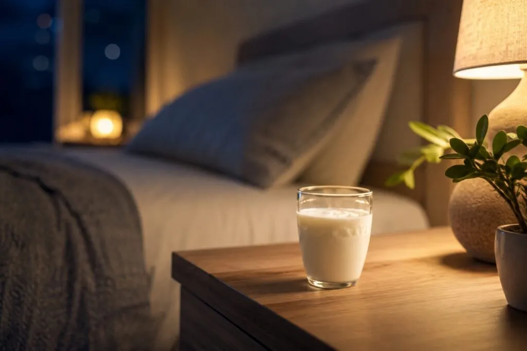 Kéfir por la noche como opción ligera para favorecer la salud digestiva y una alimentación equilibrada