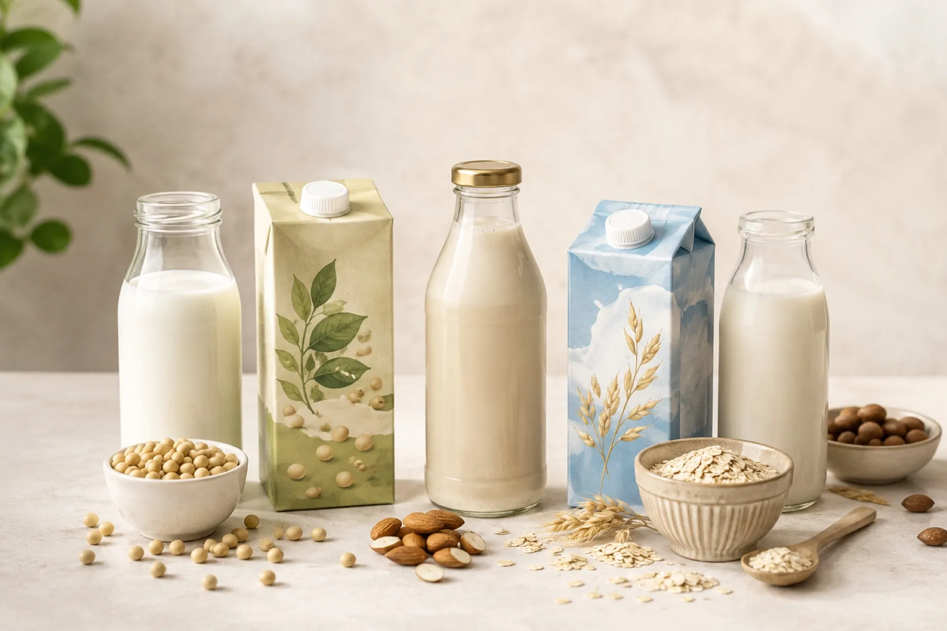 Leches en México con diferentes opciones para elegir según necesidades de salud y nutrición.