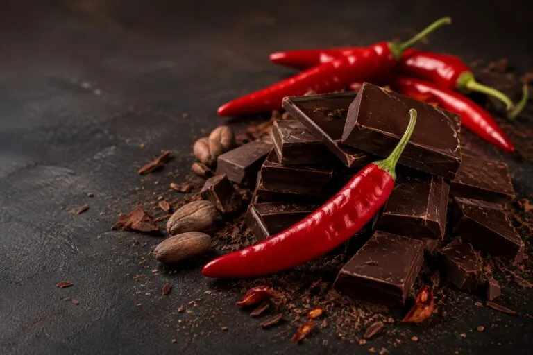 Chocolate con picante elaborado con cacao y chile dentro de las nuevas tendencias alimentarias