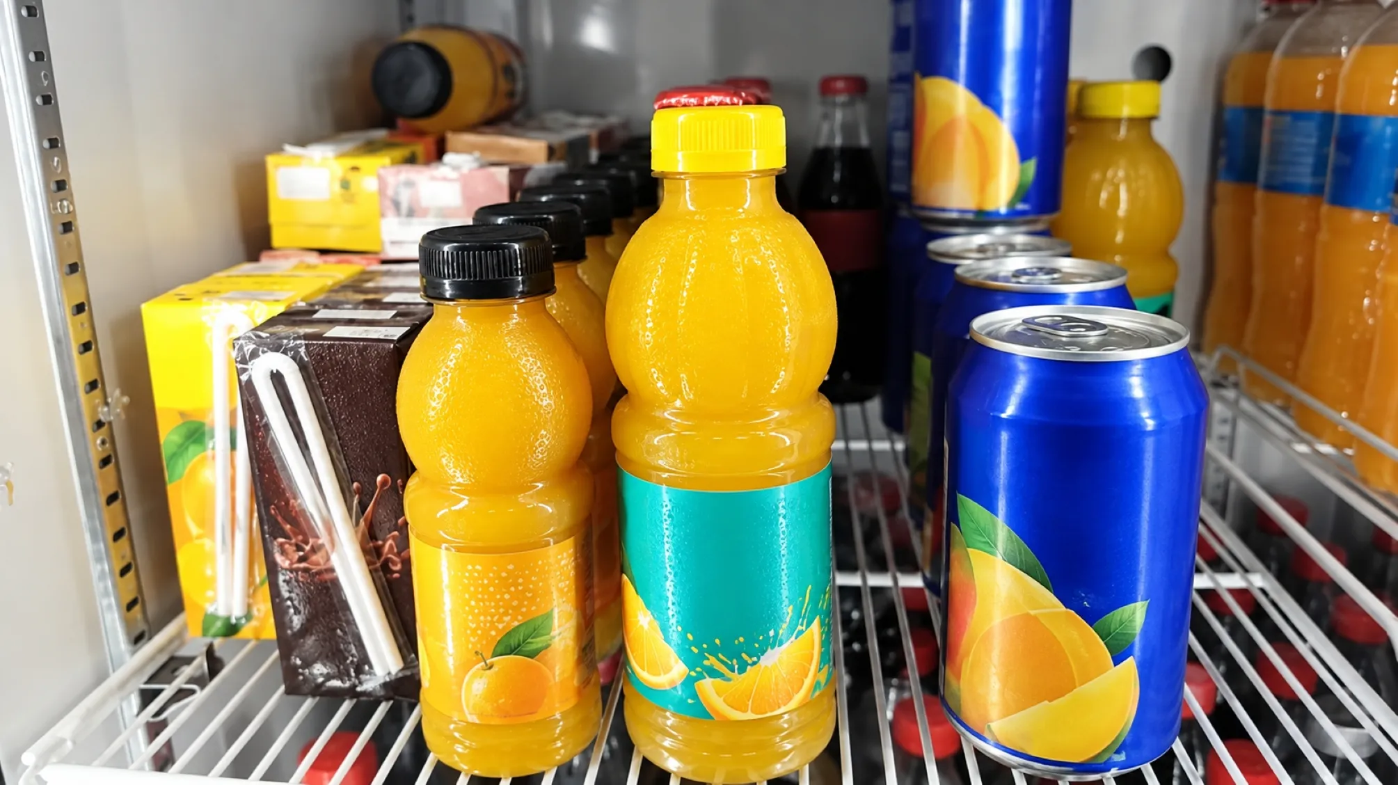 Jugos infantiles analizados en México por su contenido de azúcar frente a otras bebidas